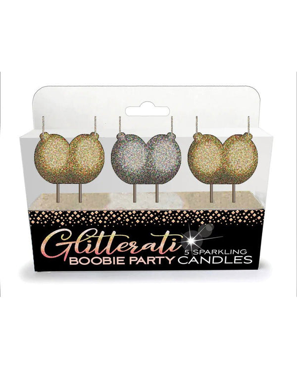 Glitterati Boobie Candle Set - US Stores