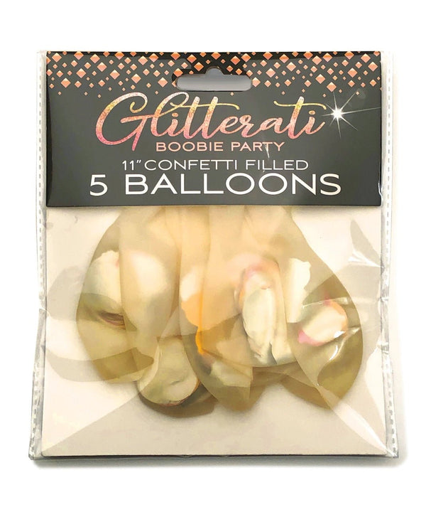 Glitterati Boobie Confetti Balloons - US Stores