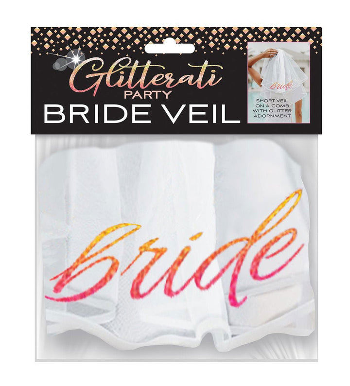 Glitterati Bride Veil - White - US Stores