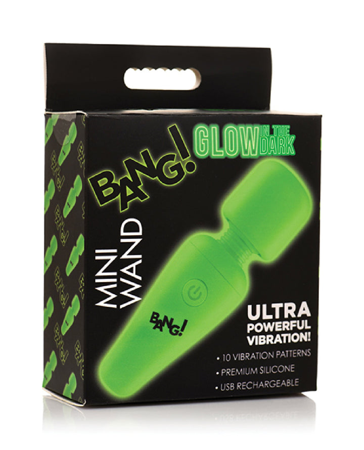 Glow in the Dark Mini Wand - Green - US Stores