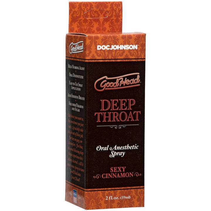 Good Head Deep Throat Spray - Sexy Cinnamon - US Stores