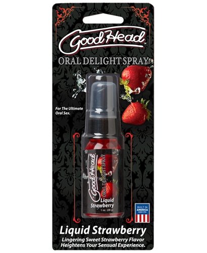Good Head Oral Delight Spray 1 Oz - Liquid Strawberry - US Stores