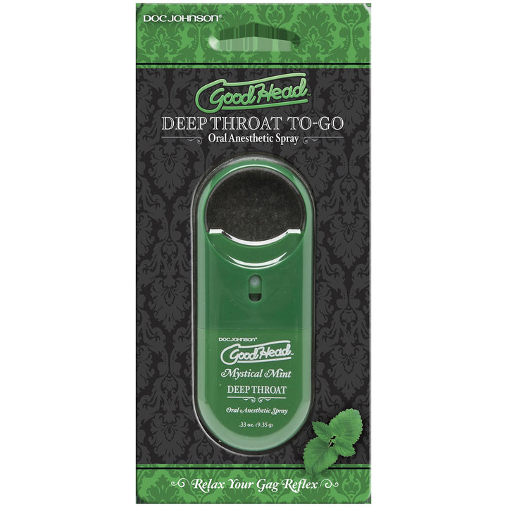 Good Head to Go Deep Throat Spray - Mystical Mint - US Stores