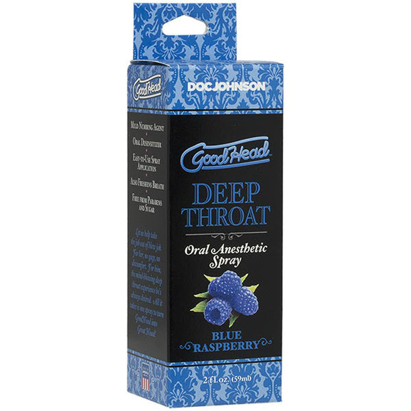 Goodhead - Deep Throat Spray - Blue Raspberry - US Stores