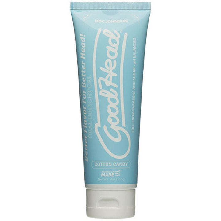 Goodhead - Oral Delight Gel - 4 Oz Tube - Cotton Candy - US Stores