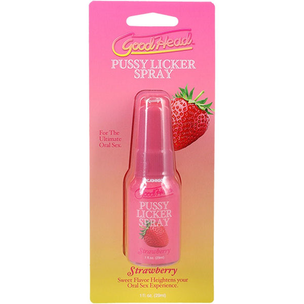 Goodhead Pussy Licker Spray Strawberry 1 Fl Oz - US Stores