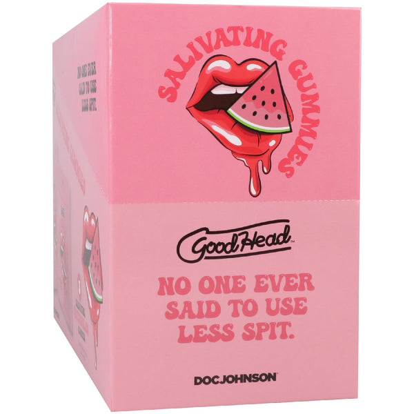 Goodhead - Salivating Gummies 24pk Display (3 Pcs Per Pouch) - Watermelon - US Stores