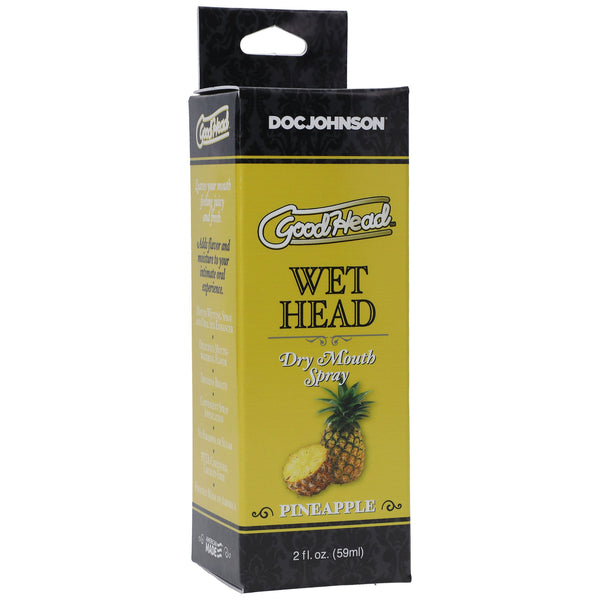 Goodhead - Wet Head - Dry Mouth Spray - Pineapple - 2 Fl. Oz. - US Stores
