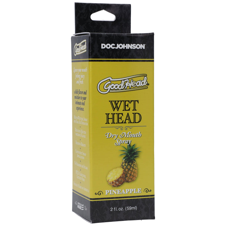Goodhead - Wet Head - Dry Mouth Spray - Pineapple - 2 Fl. Oz. - US Stores