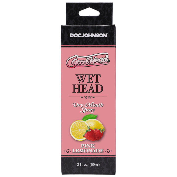Goodhead - Wet Head - Dry Mouth Spray - Pink Lemonade - 2 Fl. Oz. (59ml) - US Stores