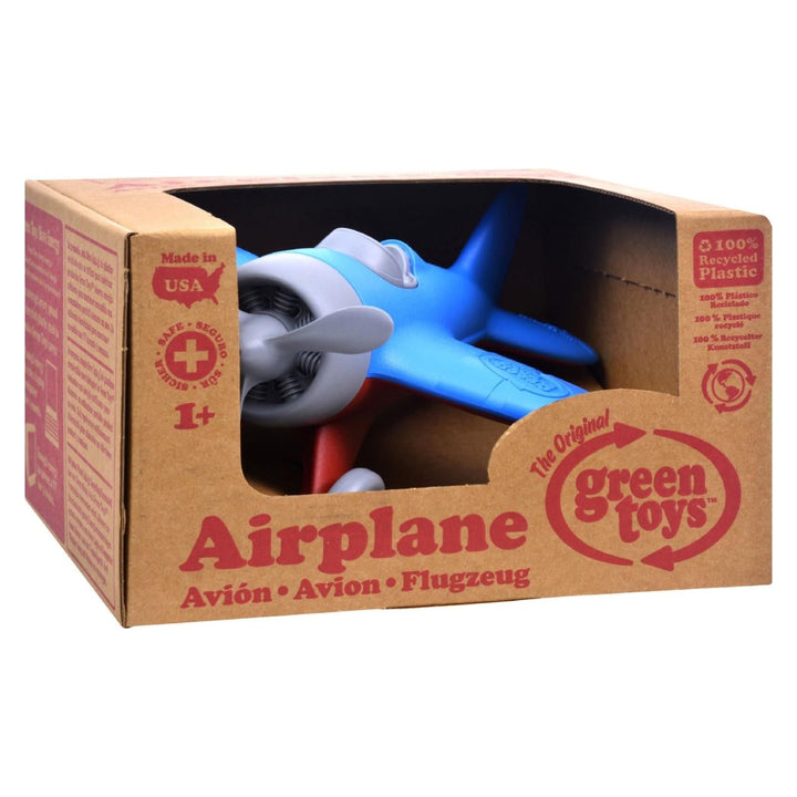 Green Toys Airplane - Blue - US Stores