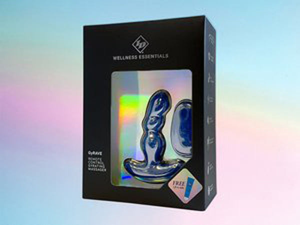 Gyrave Remote Control Gyrating Massager - Blue - US Stores