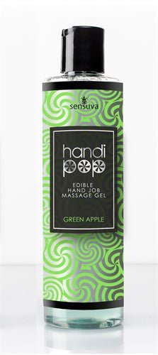 Handi Pop Handjob Massage Gel - Green Apple - 4.2 Oz. - US Stores