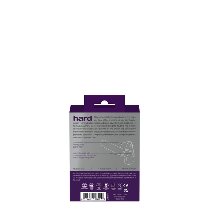 Hard Rechargeable C - Ring - Purple - US Stores