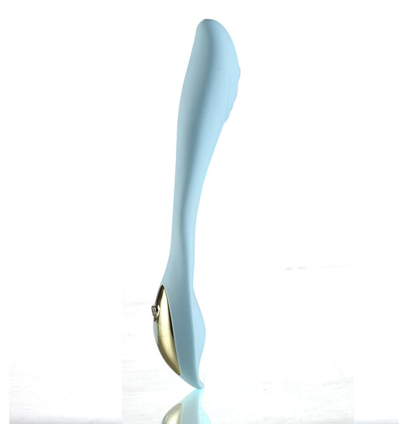 Harmonie Rechargeable Remote Silicone Bendable Vibrator - Teal - US Stores