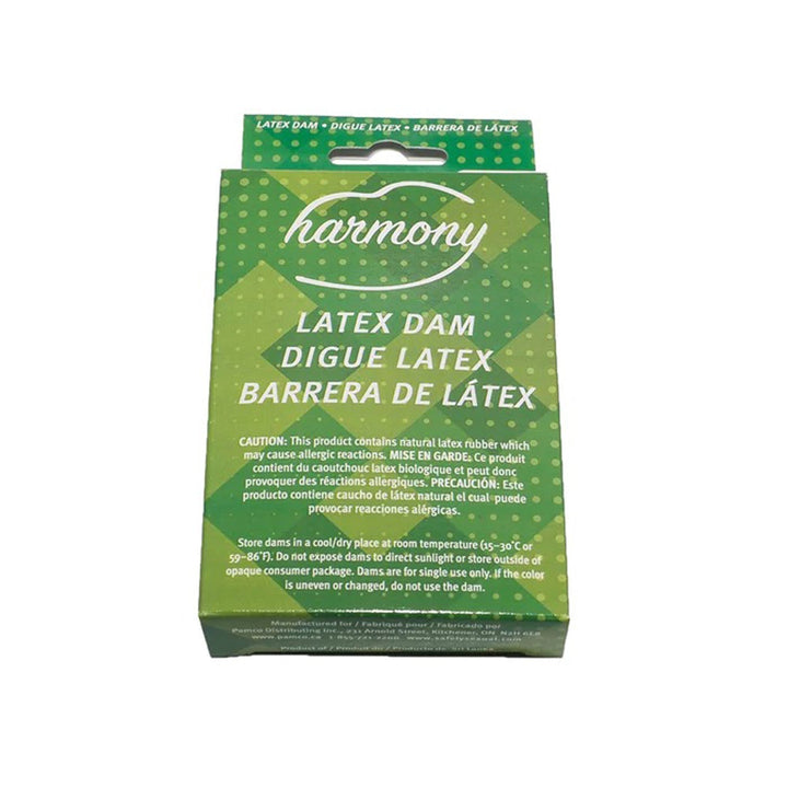 Harmony Latex Dam 6 Count - US Stores