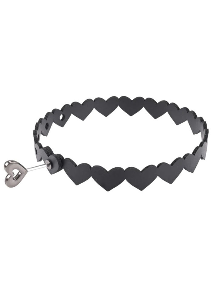 Heart Day Collar - Black - US Stores