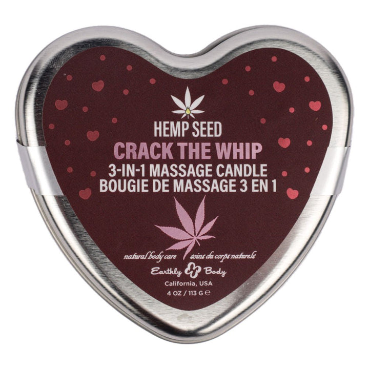 Hemp Seed 3 in 1 Massage Candle Stiletto 4.07oz - US Stores