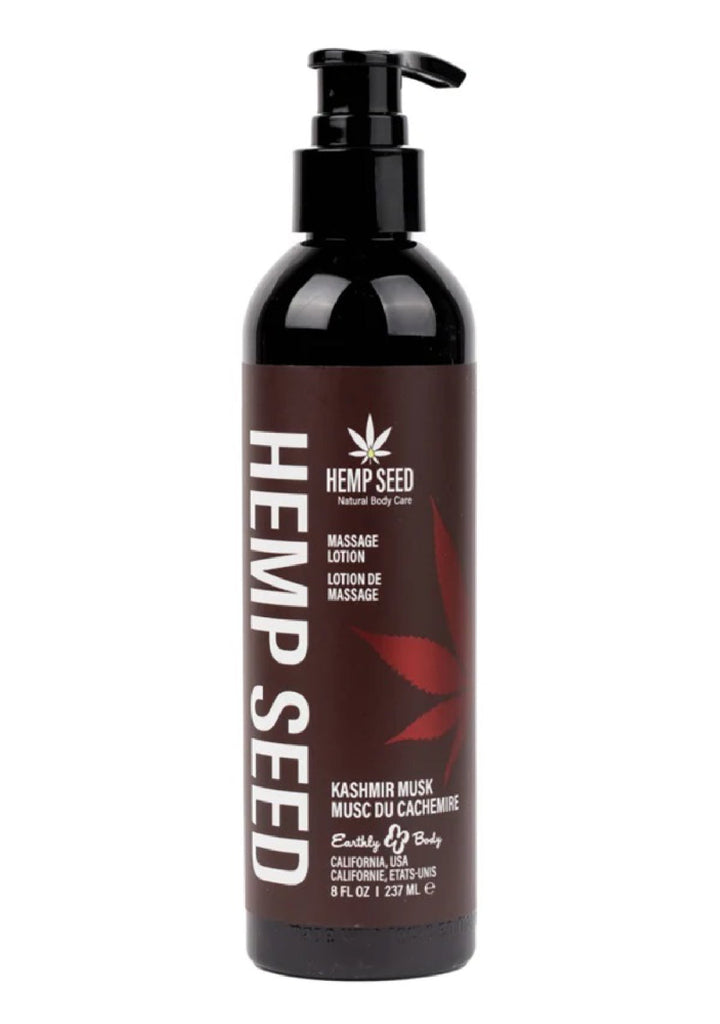 Hemp Seed Massage Lotion - Kashmir Musk 8 Oz - US Stores