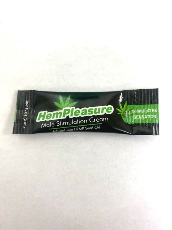 Hempleasure for Men Sample Packet Singles - US Stores