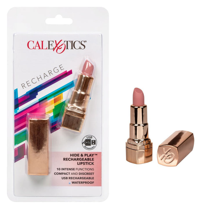 Hide and Play Rechargeable Lipstick - Nude - US Stores