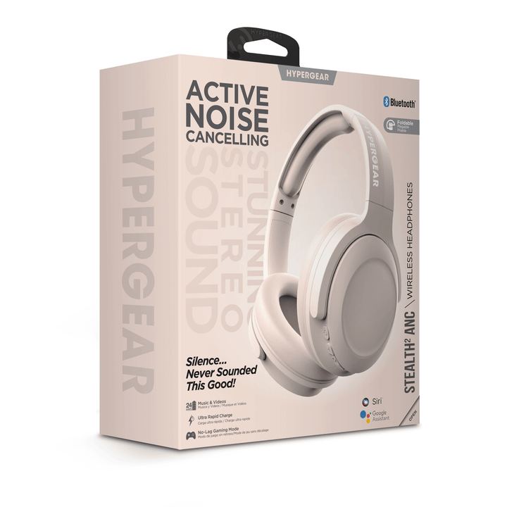 HyperGear Stealth2 ANC Wireless Headphones - US Stores