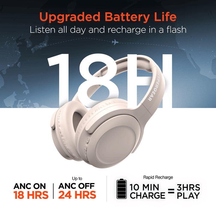 HyperGear Stealth2 ANC Wireless Headphones - US Stores