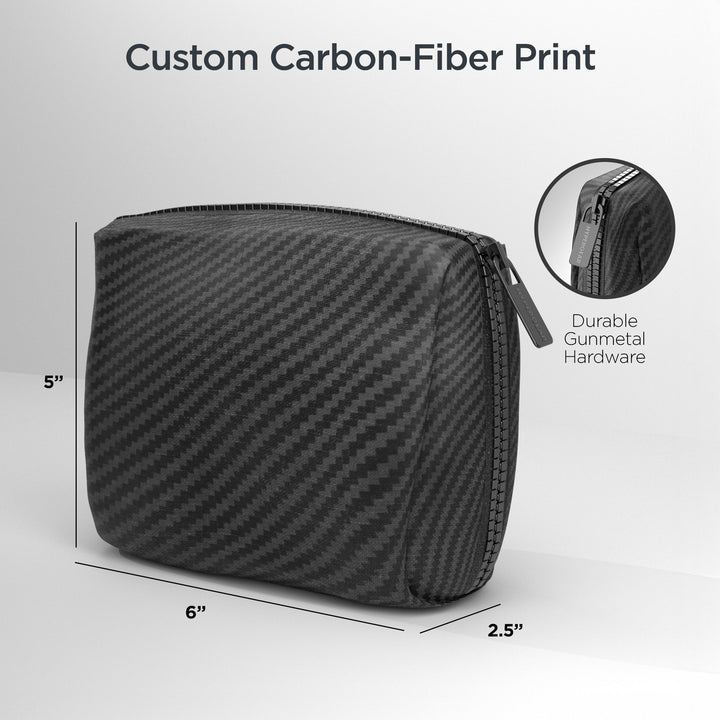 HyperGear TECHcessories | 30W USB - C PD Charging Kit with Travel Pouch | Carbon Fiber - US Stores