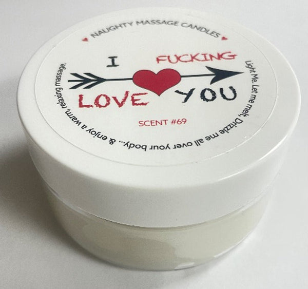 I F - Ing Love You Massage Candle - Madagascar Vanilla 1.7 Oz - US Stores