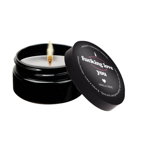 I F*Cking Love You - Massage Candle - 2 Oz - Vanilla - US Stores