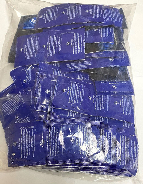 ID Extra Thin Condom Bag 144 Pieces Bulk - US Stores