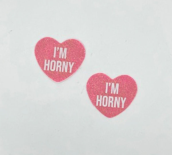 i'm Horny Berry Candy Heart Pasties - US Stores