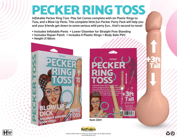 Inflatable Pecker Ring Toss - US Stores