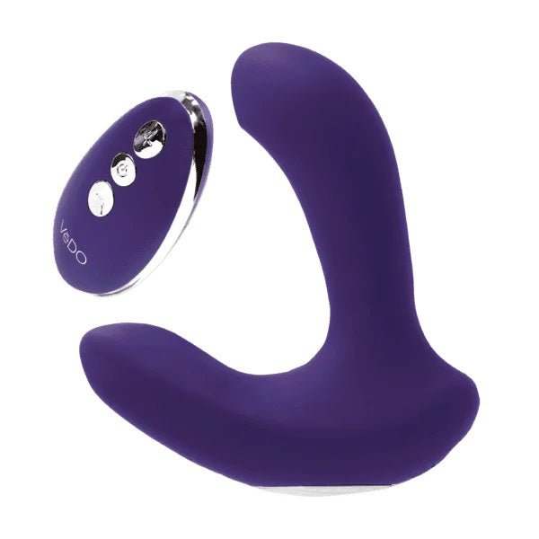Inme Rechargeable Dual Vibe With Remote - Purple - US Stores