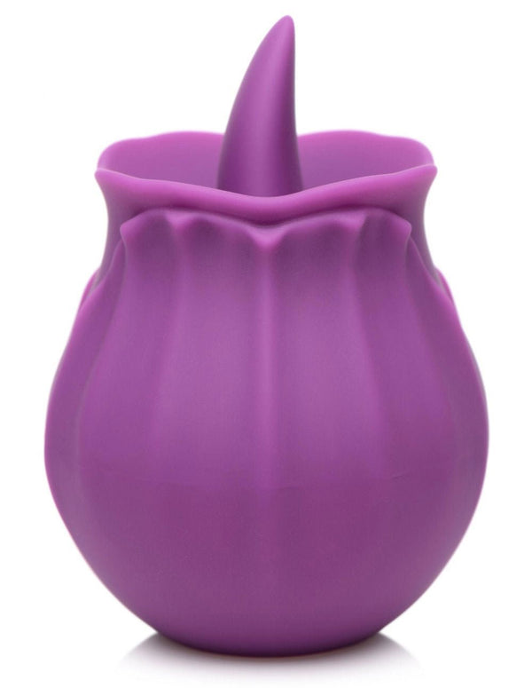 Inmi - Bloomgasm Wild Violet Licking Silicone Stimulator - Violet - US Stores