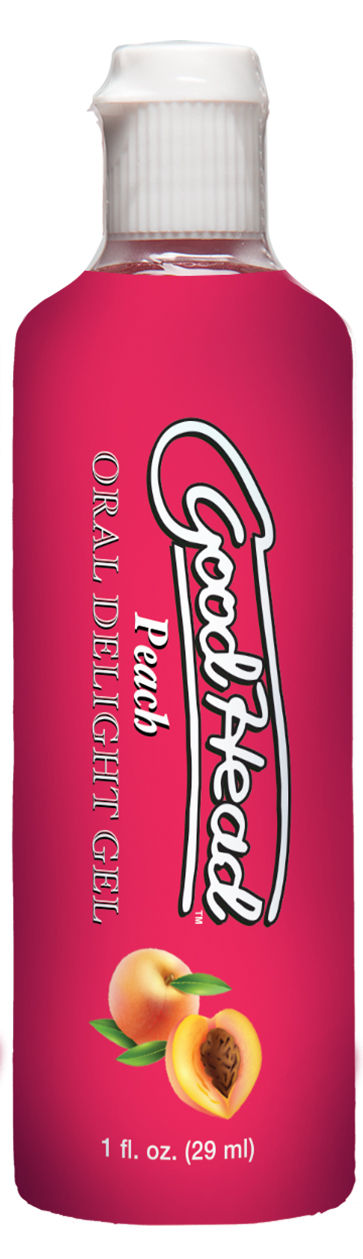 Goodhead - Oral Delight Gel - Peach - 1 Oz. - Bulk