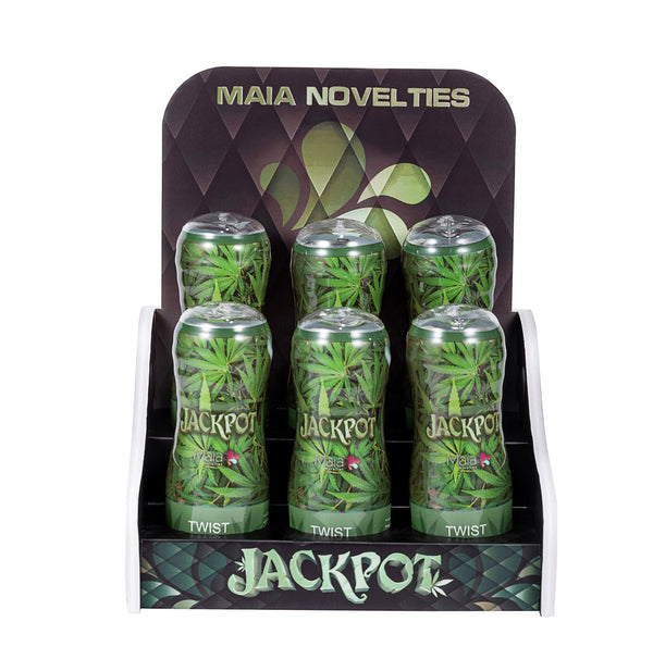 Jackpot Aircraft Cup Style Male Masturbator 420 Series Display of 6 - US Stores