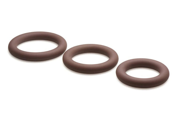 Jock Silicone Cock Ring Set in - Dark - US Stores