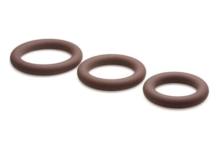 Jock Silicone Cock Ring Set in - Dark - US Stores