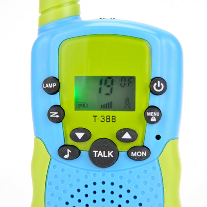 Kids walkie talkies 2 pack with 22 channels