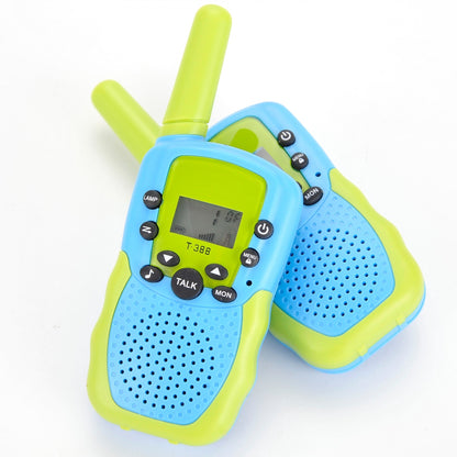 Kids walkie talkies with built-in flashlight