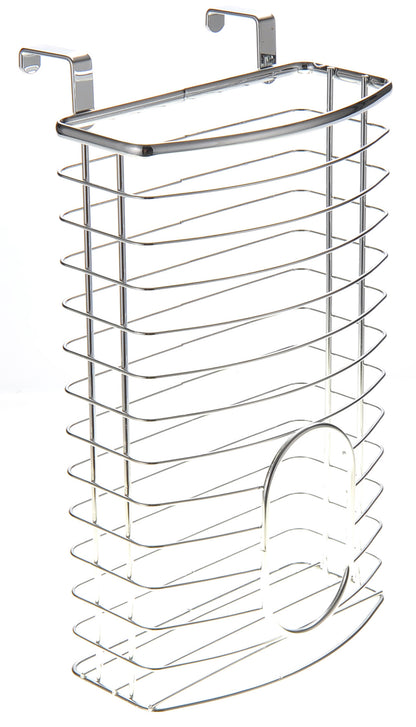 Chrome Cabinet Plastic Bag Storage Organizer