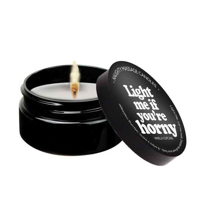 Light Me if You're Horny - Massage Candle - 2 Oz - Vanilla - US Stores