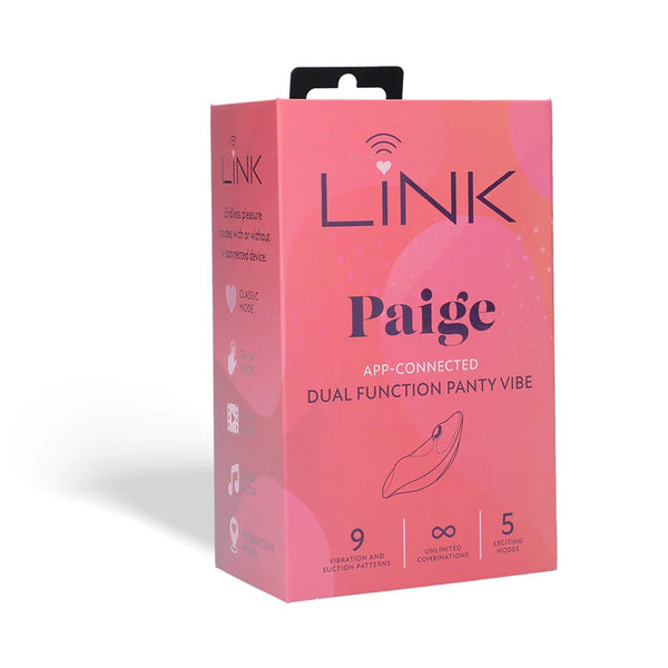 Link Paige - App Connected Dual Function Panty Vibe - Purple - US Stores