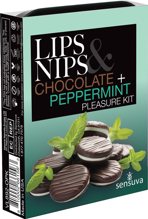 Lips and Nips Pleasure Kit Chocolate - Strawberry - US Stores