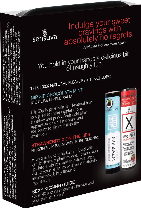 Lips and Nips Pleasure Kit Chocolate - Strawberry - US Stores