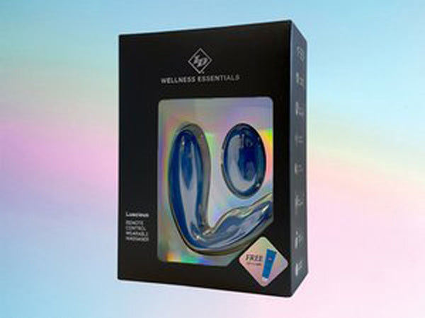 Luscious Remote Control Wearable Massager - Blue - US Stores