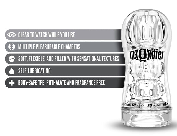 M for Men - Soft and Wet - Magnifier - Clear - US Stores