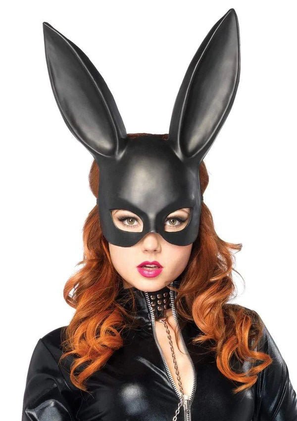 Masquerade Rabbit Mask - Os - Black - US Stores