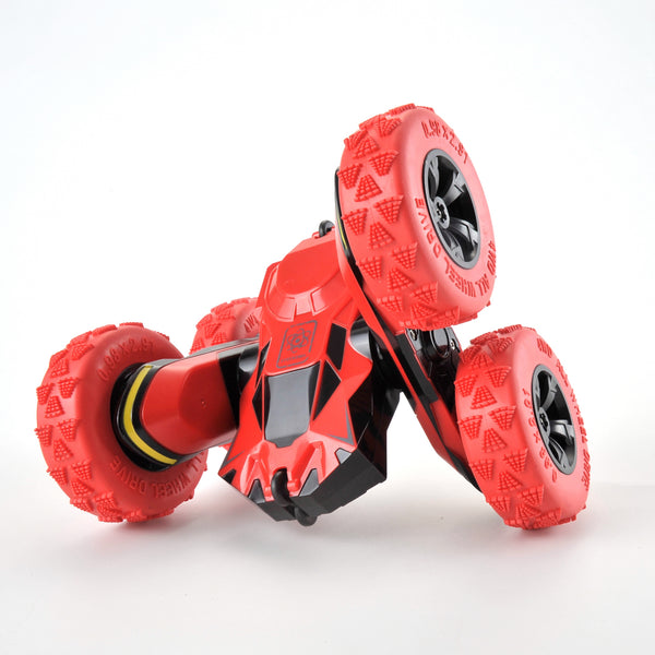 Remote Control Double Sided Stunt Car (Red)